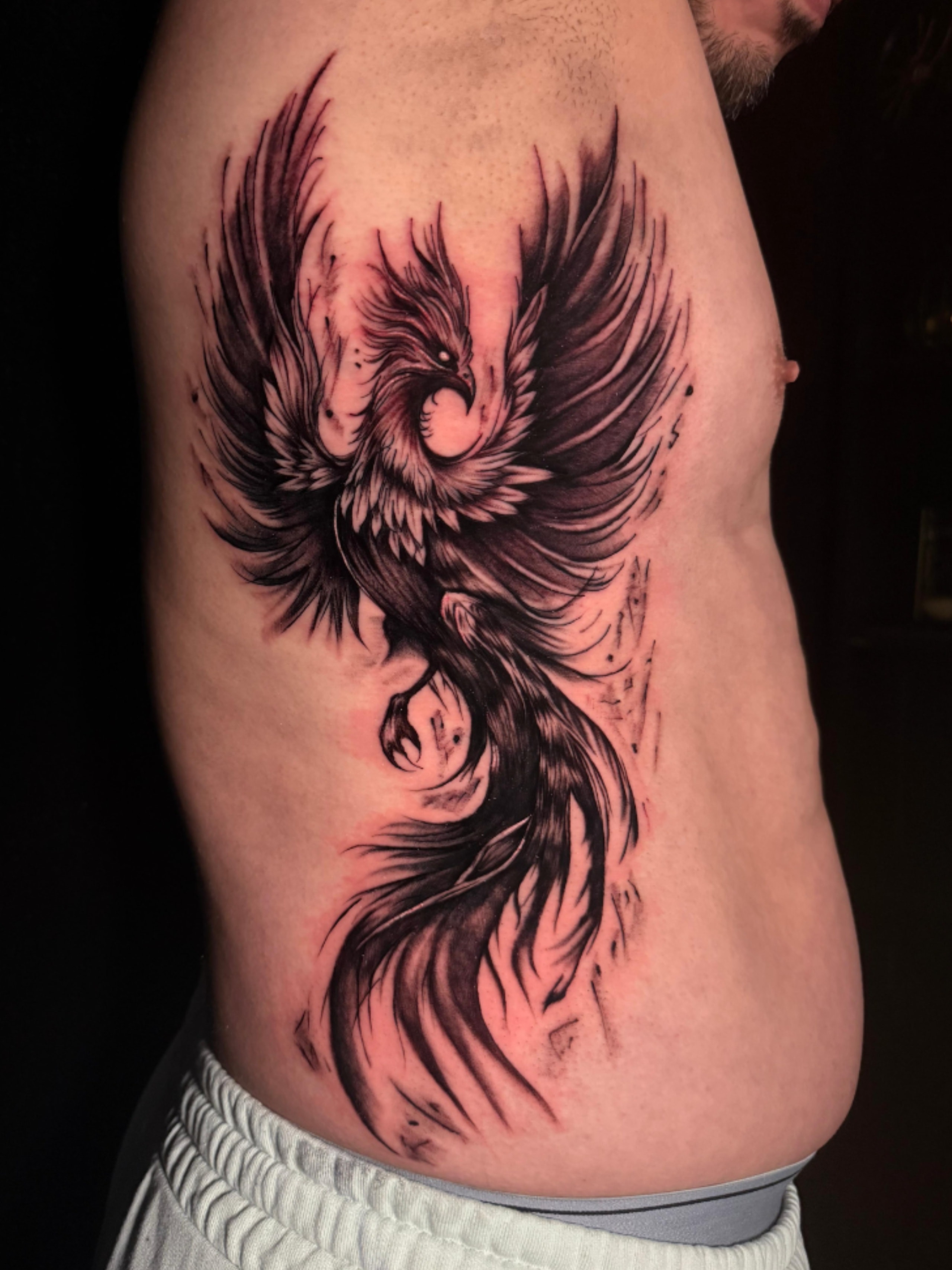 Tatuaje Blackwork